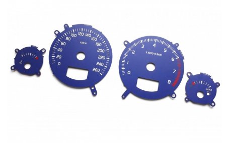 Шкалы приборов Volvo S60/V70