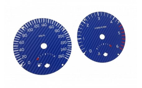 Шкалы приборов Volvo C30