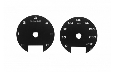 Шкалы приборов Audi A3 8P