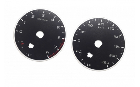 Шкалы приборов Subaru Outback