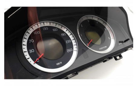 Шкалы приборов Volvo S60/V70/XC70