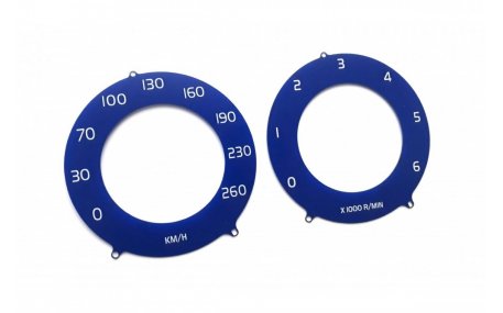 Шкалы приборов Volvo S60/V70/XC70