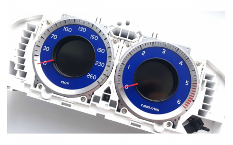 Шкалы приборов Volvo S60/V70/XC70