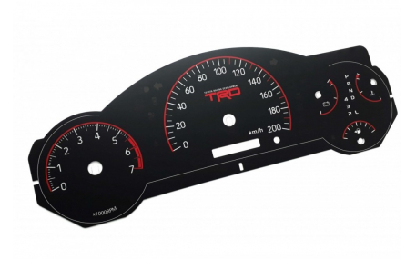 Шкалы приборов Toyota FJ Cruiser