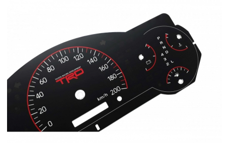 Шкалы приборов Toyota FJ Cruiser