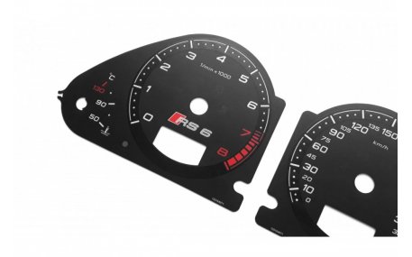 Шкалы приборов AUDI A6 C6