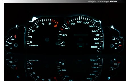 Шкалы приборов Opel Omega