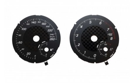 Шкалы приборов Mercedes