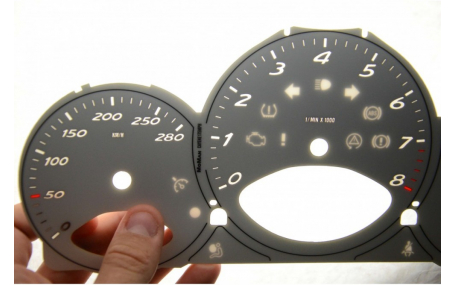 Шкалы приборов Porsche Boxter 986