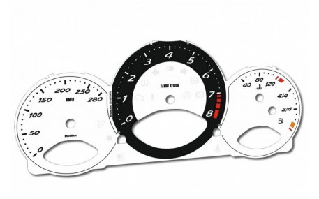 Шкалы приборов Porsche Boxter 986
