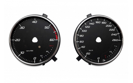 Шкалы приборов Seat Leon