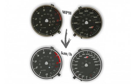 Шкалы приборов Seat Leon Cupra