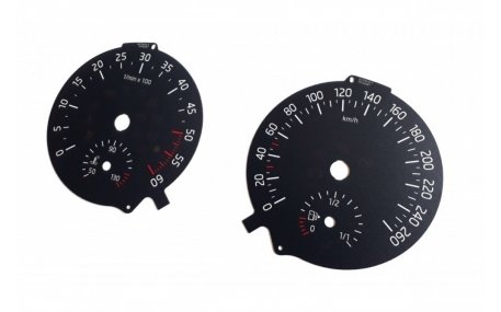 Шкалы приборов Skoda Octavia A7