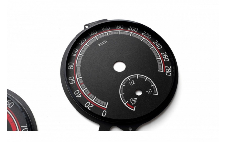 Шкалы приборов Skoda Octavia A7