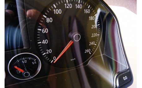 Шкалы приборов Volkswagen Golf