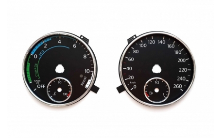 Шкалы приборов Volkswagen Jetta