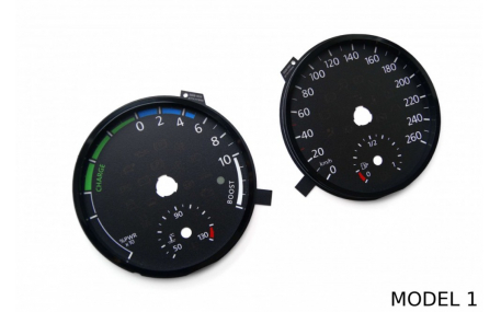 Шкалы приборов Volkswagen Jetta