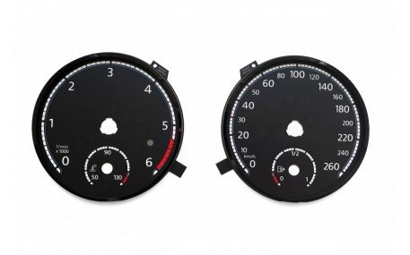 Шкалы приборов Volkswagen Passat