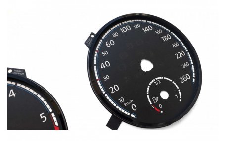 Шкалы приборов Volkswagen Passat