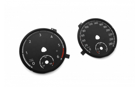 Шкалы приборов Volkswagen Scirocco