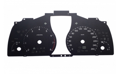 Шкалы приборов Lexus LS