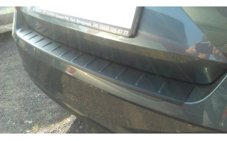 Накладка на задний бампер Skoda Octavia A7 2017-2020