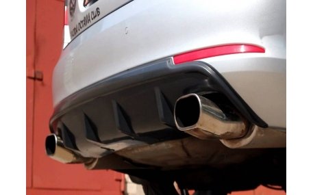 Накладка задняя Skoda Octavia A5 2008-2012