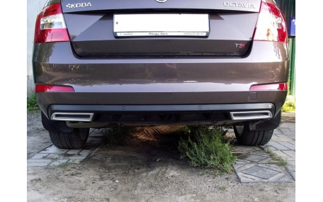 Накладка задняя Skoda Octavia A7