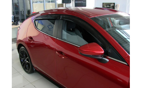 Дефлекторы окон Mazda 3