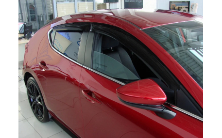 Дефлекторы окон Mazda 3