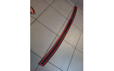 Накладка на задний бампер Skoda Octavia A5 2009-2012