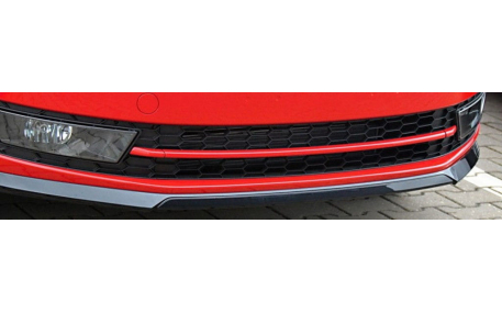 Накладка передняя Skoda Rapid