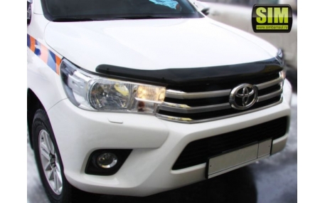 Дефлектор капота Toyota Hilux