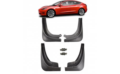 Брызговики Tesla Model 3