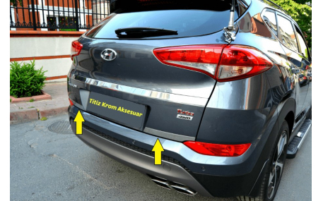 Хром накладки Hyundai Tucson