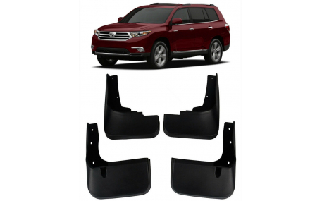 Брызговики Toyota Highlander 2010-2013