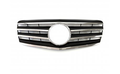Решетка радиатора Mercedes E-class W211 2006-2009