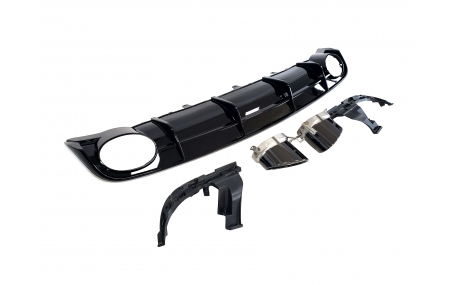 Накладка задняя Audi A6 C7 2015-2018