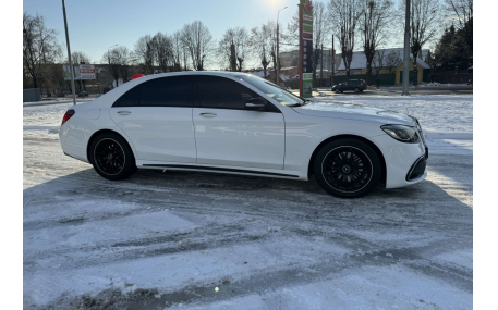 Пороги Mercedes S-class W222 2018-2020