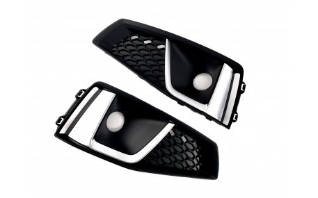 Решетки бампера Audi A4 B9 2016-2019