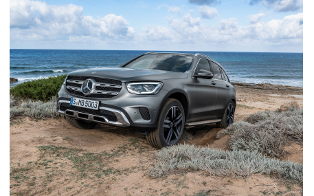 Решетка радиатора Mercedes GLC Coupe C253 2019-2023