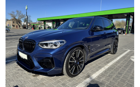 Накладка передняя BMW X4 G02 2018-2021