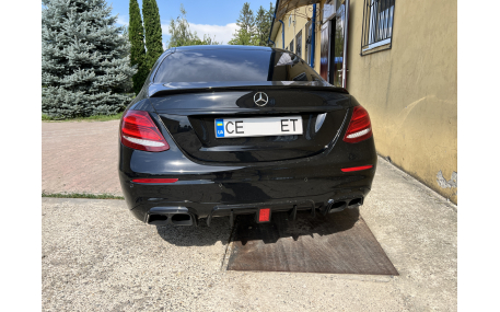 Накладка задняя Mercedes E-class W213 2016-2020