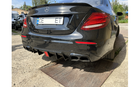Накладка задняя Mercedes E-class W213 2016-2020