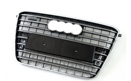 Решетка радиатора Audi A8 D4 2010-2014