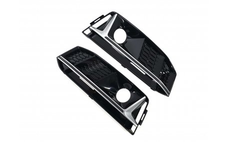 Решетки бампера Audi A4 B9 2016-2019