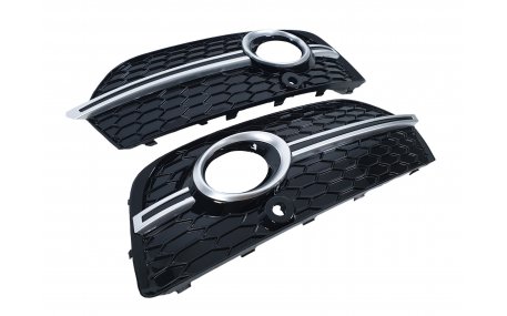 Решетки бампера Audi Q3 2011-2014