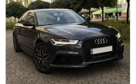 Бампер передний Audi A6 C7 2015-2018