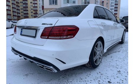 Бампер задний Mercedes E-class W212 2013-2016