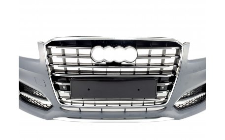 Бампер передний Audi A8 D4 2014-2017